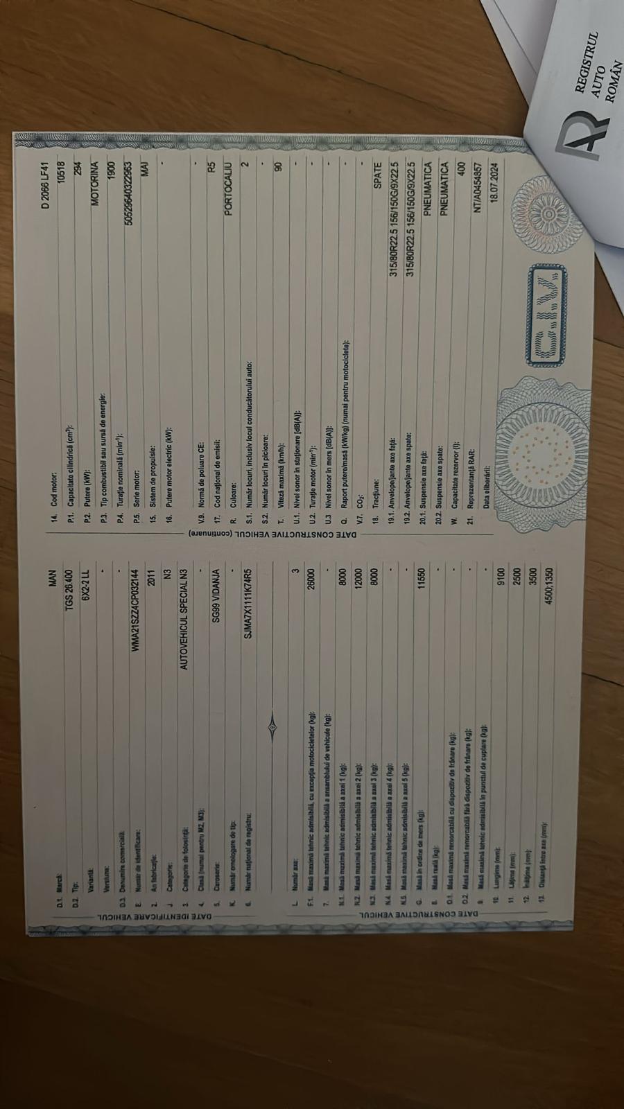 Document autospeciala - DISCIF Suceava