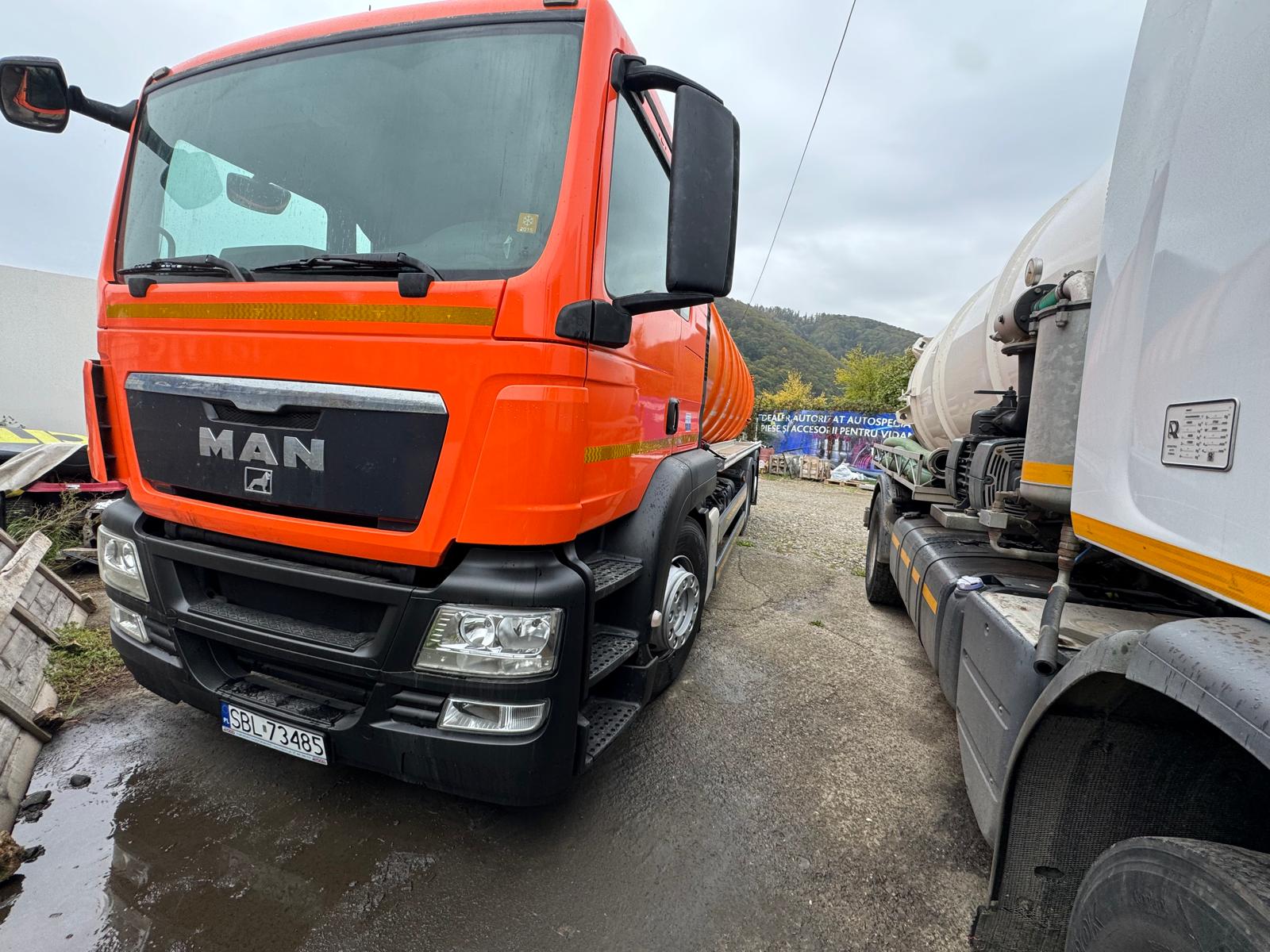 Autospeciala vidanjare fata DISCIF Suceava